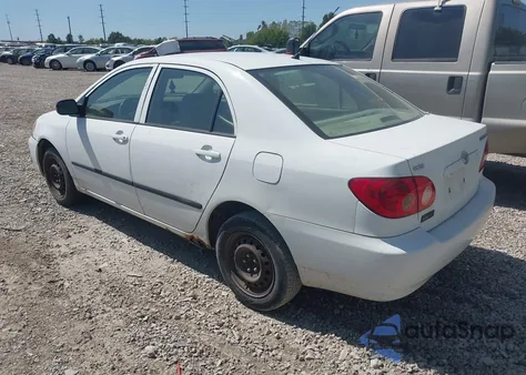 2006 Toyota Corolla Ce из США, поврежденный, VIN 2T1BR32E46C627744